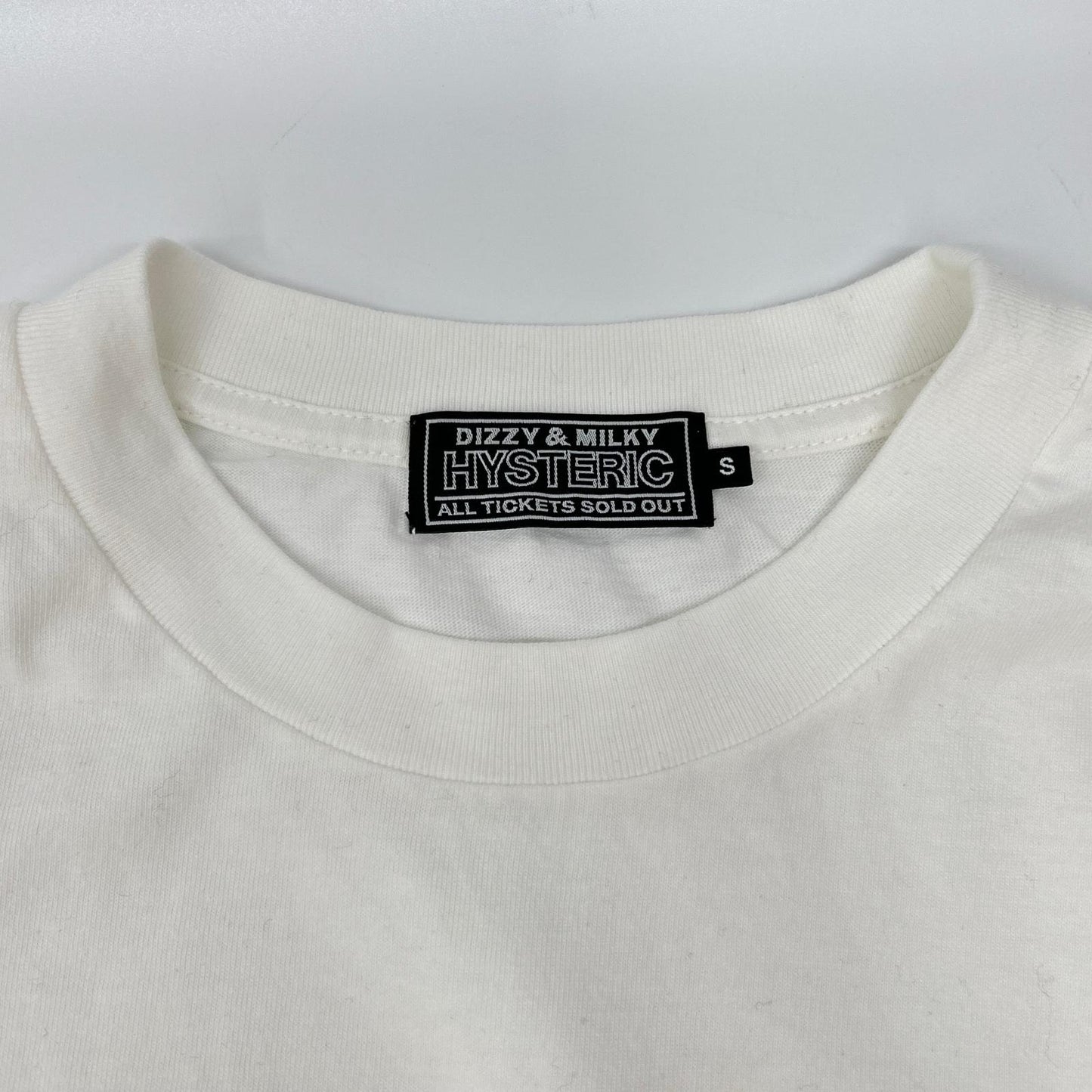HYSTERIC GLAMOUR White Cotton "DO ANYTHING" T-Shirt Size S