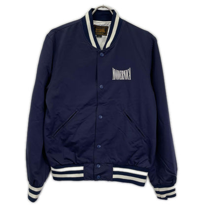HYSTERIC GLAMOUR Navy Nylon Satin MODERNICA" Jacket Size S
