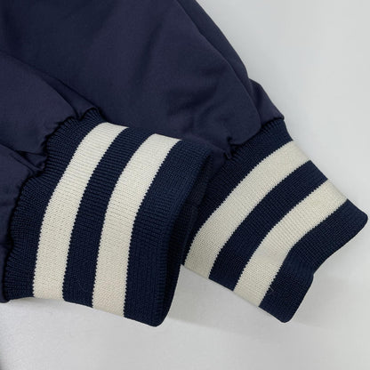 HYSTERIC GLAMOUR Navy Nylon Satin MODERNICA" Jacket Size S