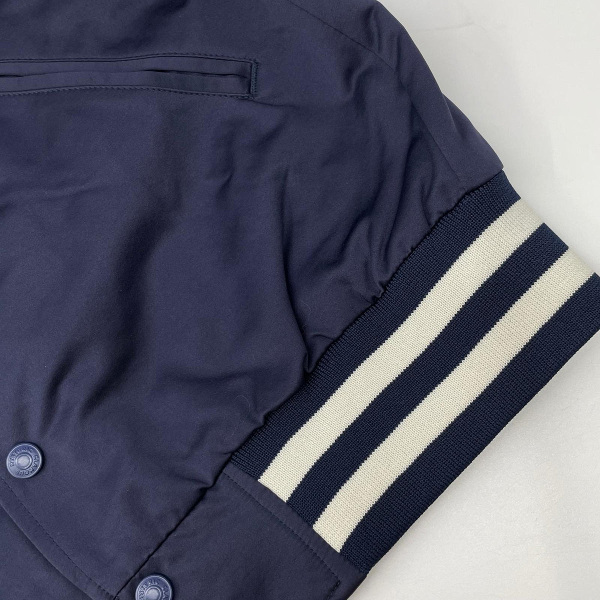 HYSTERIC GLAMOUR Navy Nylon Satin MODERNICA" Jacket Size S