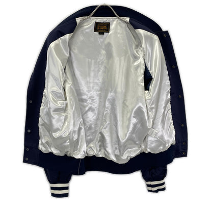 HYSTERIC GLAMOUR Navy Nylon Satin MODERNICA" Jacket Size S