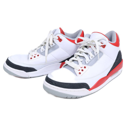 NIKE 136064-120 Air Jordan 3 Retro Sneakers Multi Size 27