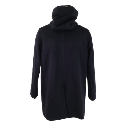 HERNO PA000107U Cashmere Padded Coat Black Size 48