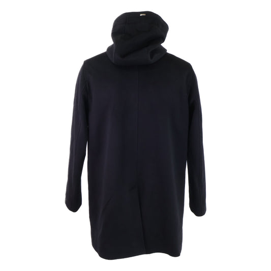 HERNO PA000107U Cashmere Padded Coat Black Size 48