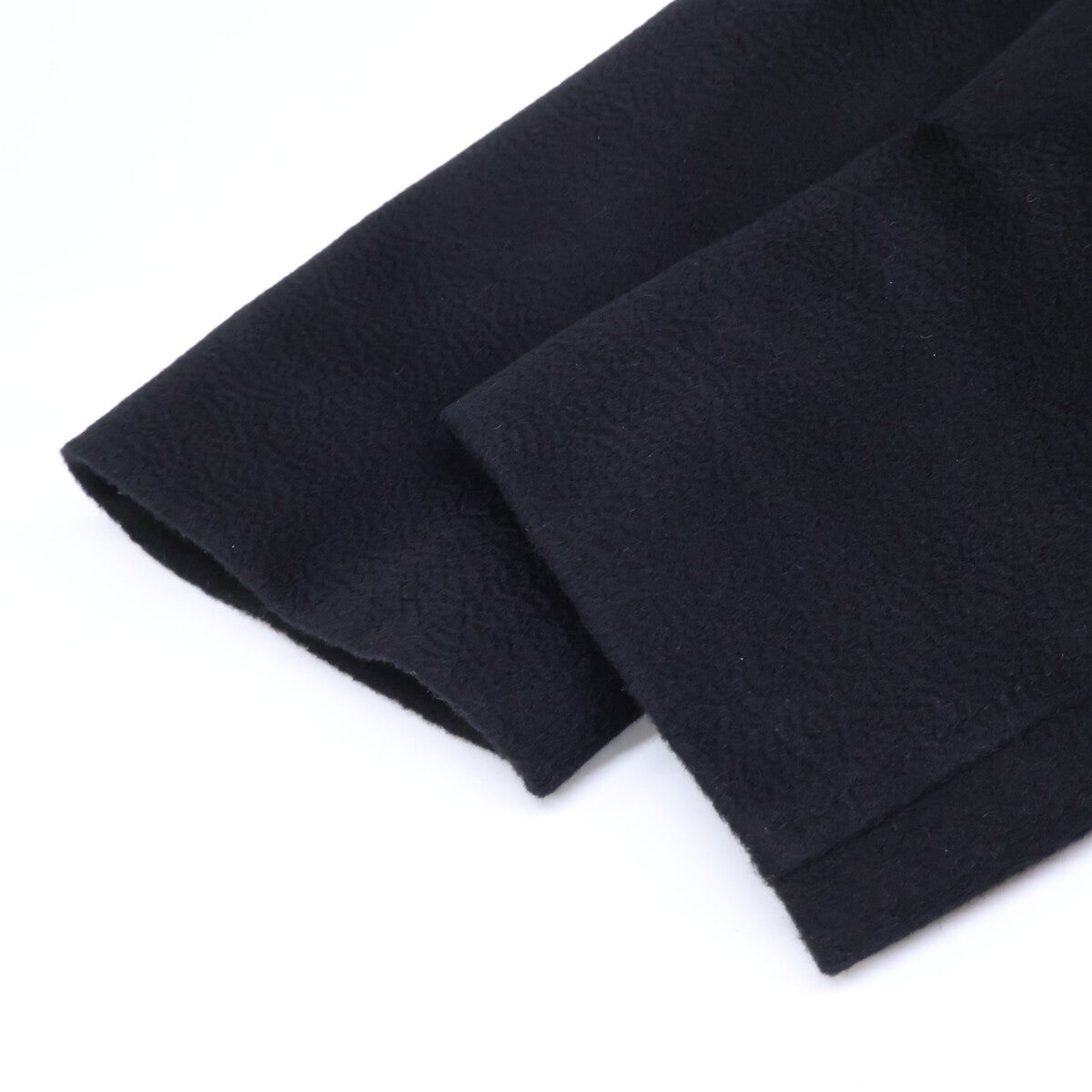 HERNO PA000107U Cashmere Padded Coat Black Size 48