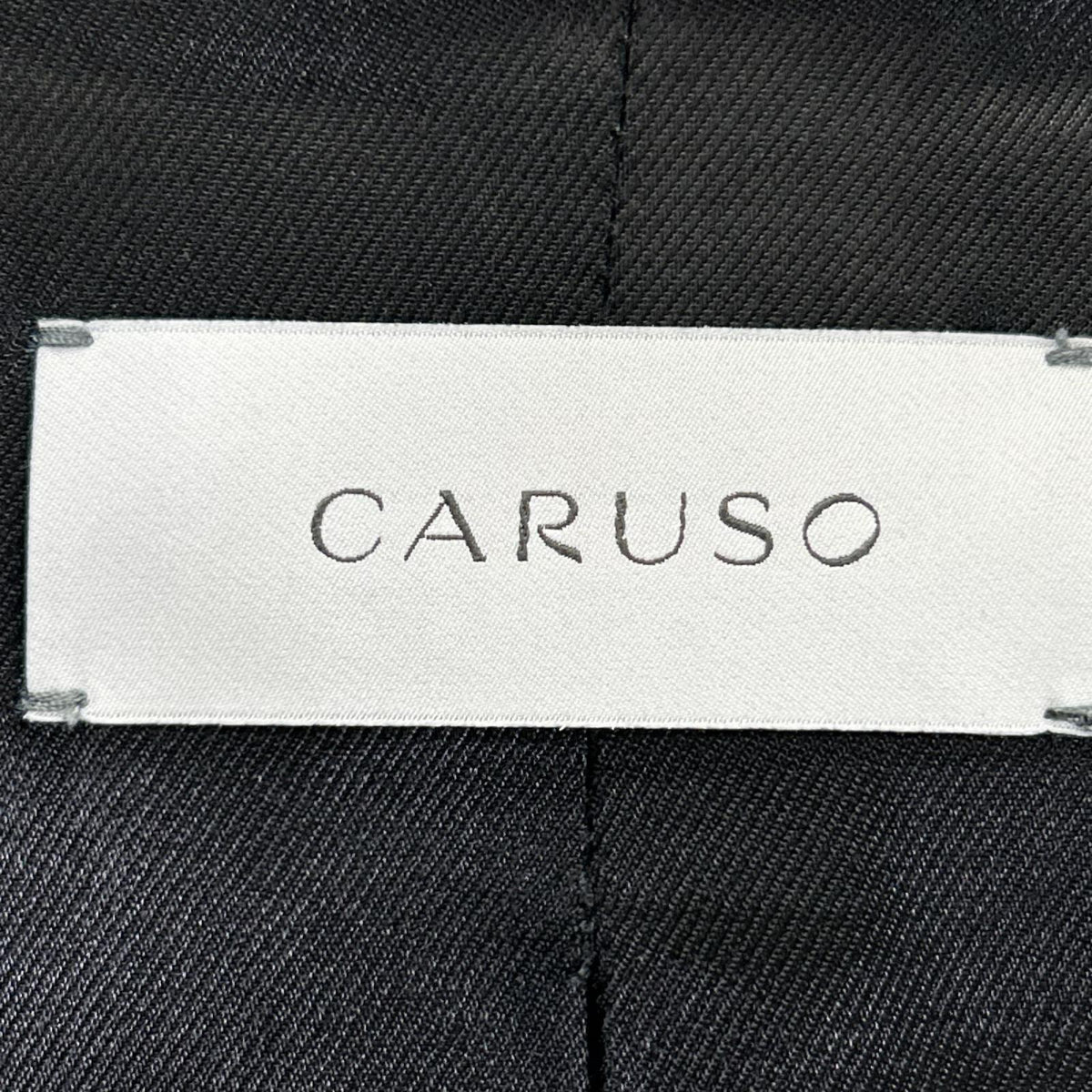 CARUSO M003M Blue Wool Field Jacket Size 46