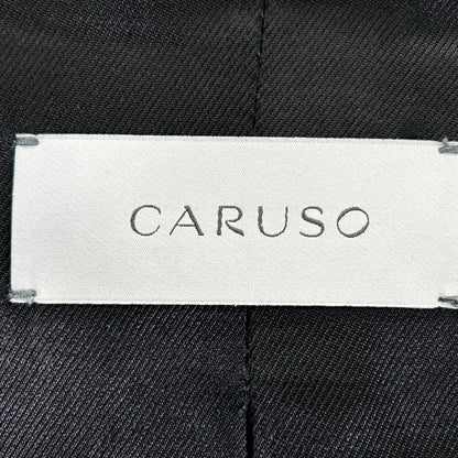 CARUSO M003M Blue Wool Field Jacket Size 46
