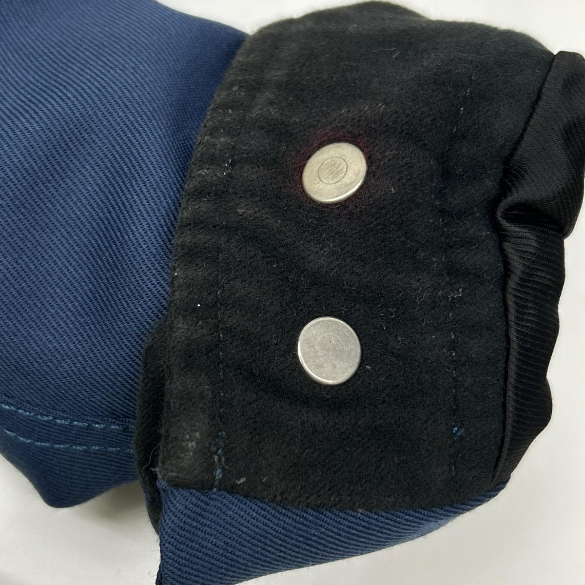 CARUSO M003M Blue Wool Field Jacket Size 46