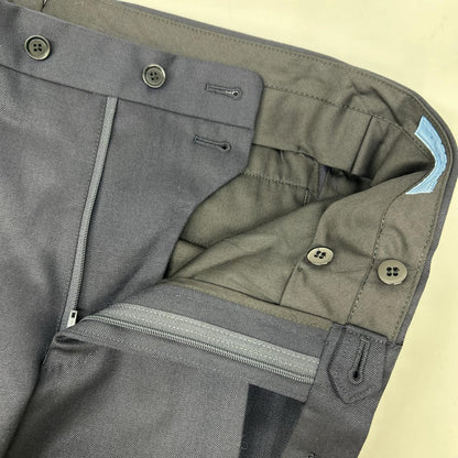 ESTNATION Navy Wool 3-Button Suit Size 48