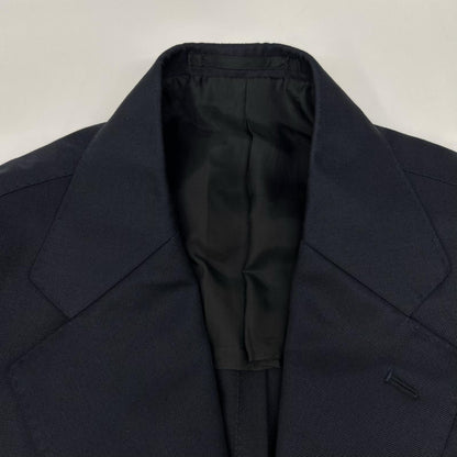 ESTNATION Navy Wool 3-Button Suit Size 48