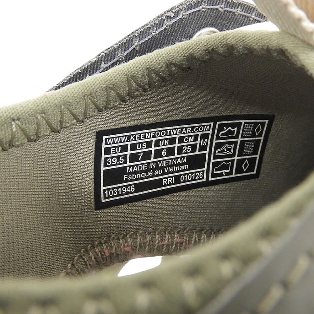 KEEN Zionic ADV Sneaker Sandals Gray Size 39.5(EU)