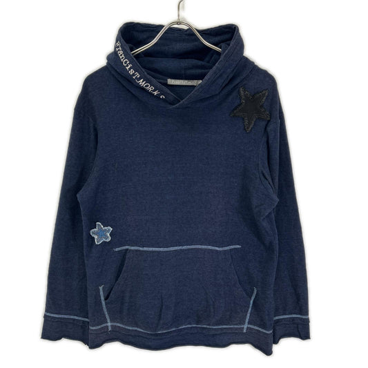 FranCisT_MOR.K.S. MC1979 Navy Cotton Patch Hoodie Size 3