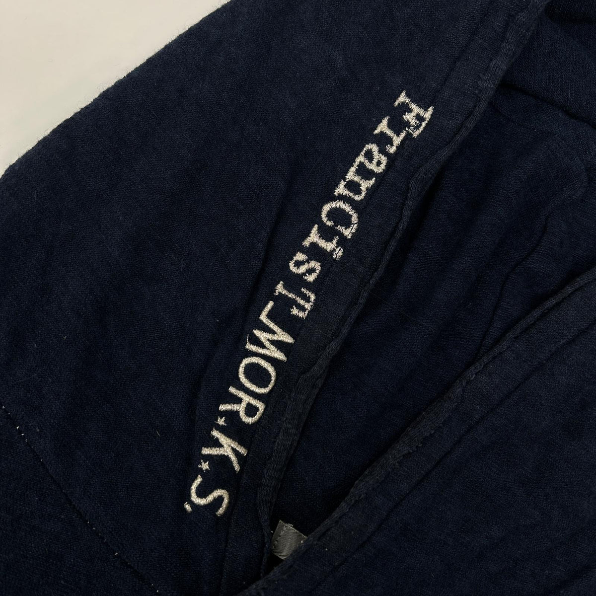 FranCisT_MOR.K.S. MC1979 Navy Cotton Patch Hoodie Size 3