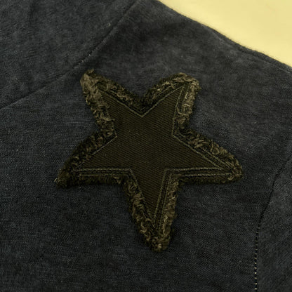 FranCisT_MOR.K.S. MC1979 Navy Cotton Patch Hoodie Size 3