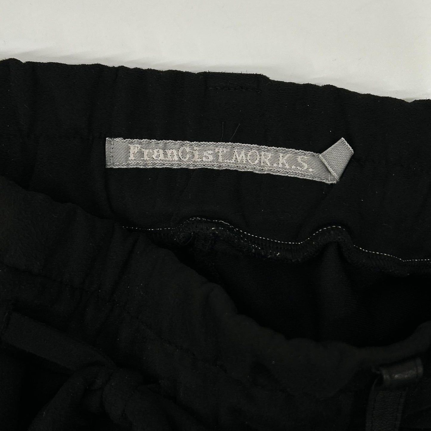 FranCisT_MOR.K.S. MB3107 Black Sarouel Wide Pants Size 3