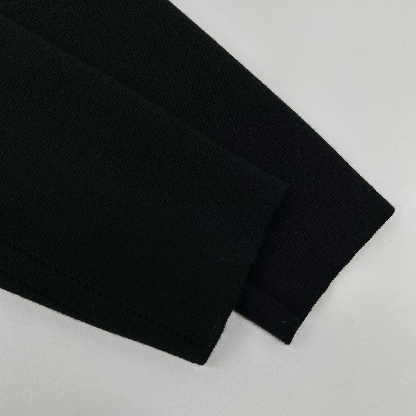 Dior HOMME Black Wool Silk DC Logo Button Cardigan Size XS
