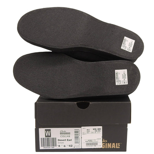Clarks SHIPS Exclusive Suede Desert Boots Navy Size 8(UK)