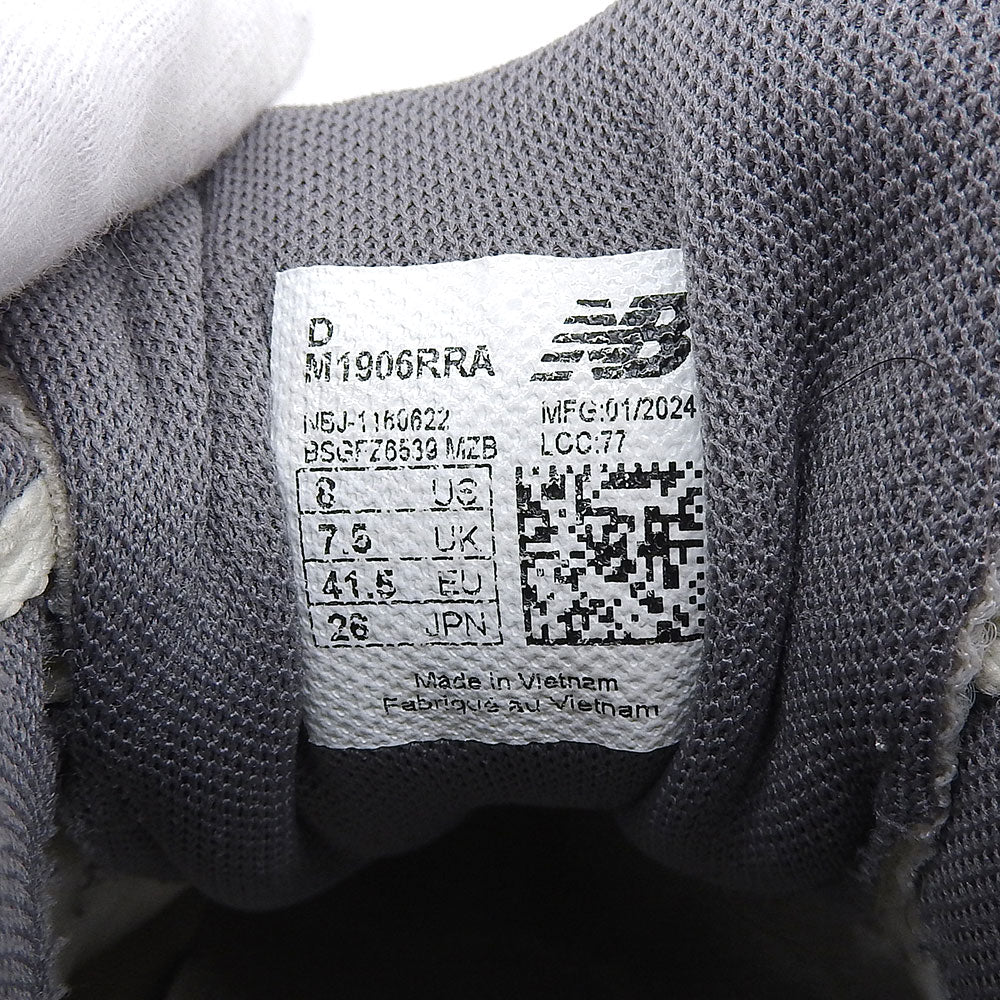 NEW BALANCE M1906RRA Mesh Sneakers Grey/Purple Size 8(US)