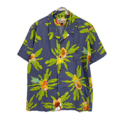 pataloha White Tag Black Banana Aloha Shirt Multi