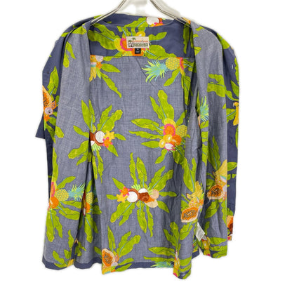 pataloha White Tag Black Banana Aloha Shirt Multi