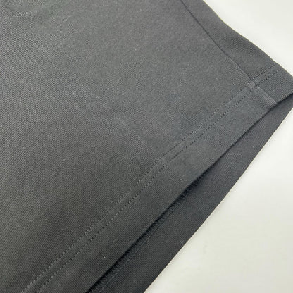 MONCLER 22 Black Rubber Logo T-Shirt Size XL