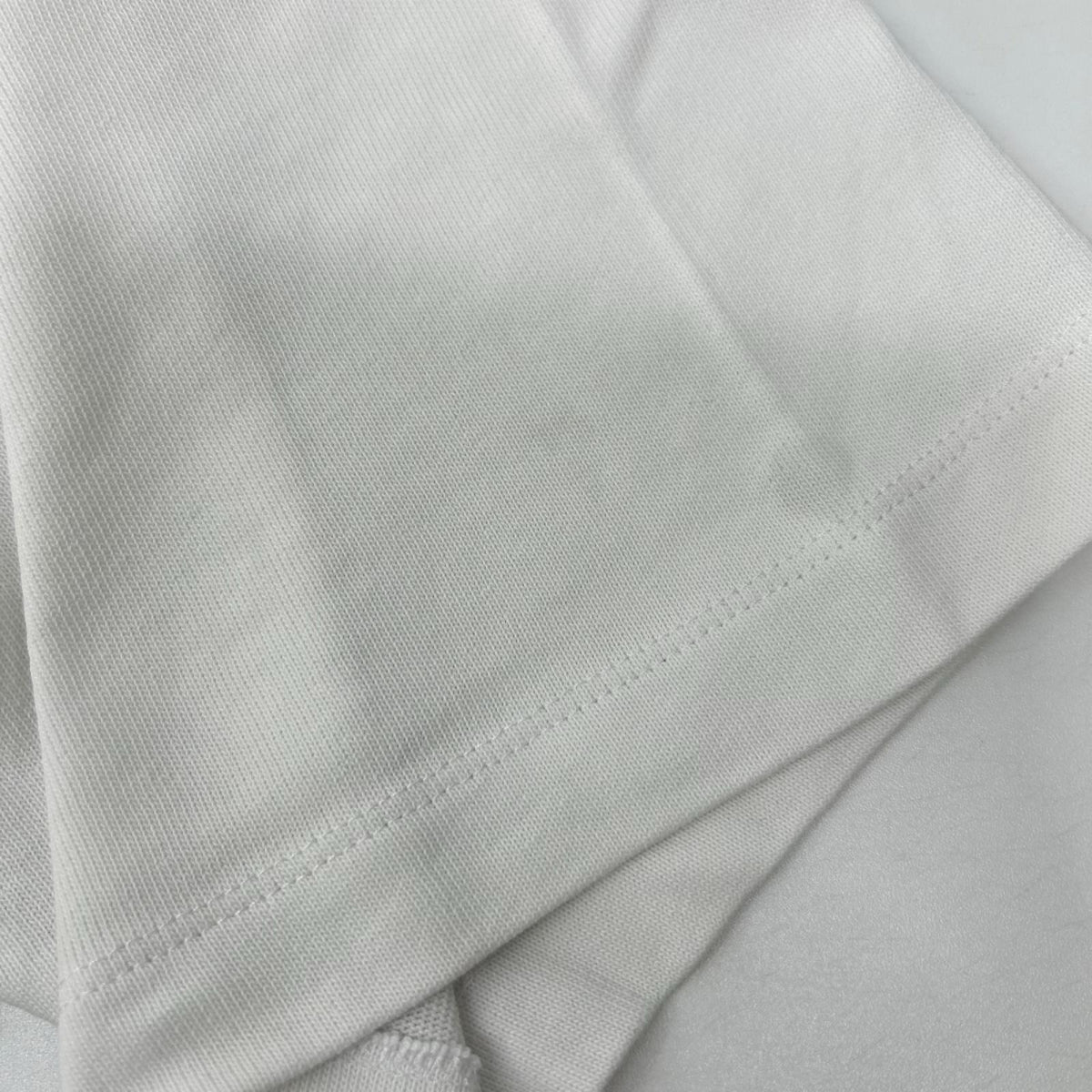 MONCLER 22 White Embroidered Logo T-Shirt Size L