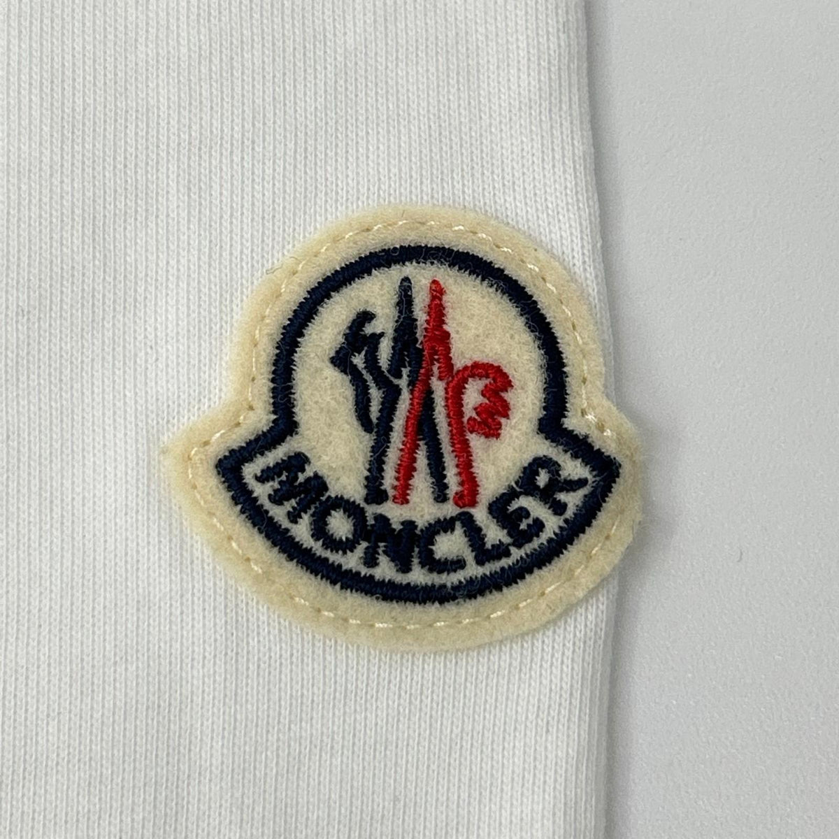 MONCLER 22 White Logo Print T-Shirt Size XXL