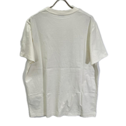 MONCLER 23 White Logo T-Shirt Size XXL