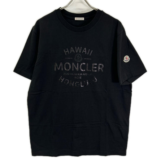 MONCLER 23 Black HAWAII Logo T-Shirt
