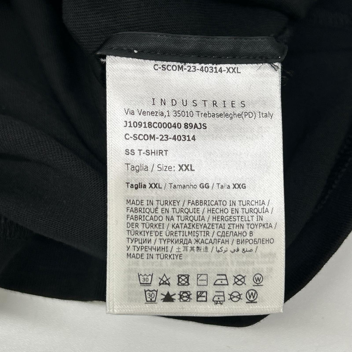 MONCLER 23 Black HAWAII Logo T-Shirt