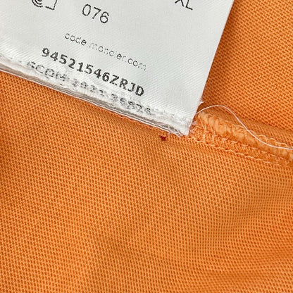 MONCLER 21 Orange Logo T-Shirt Size XL