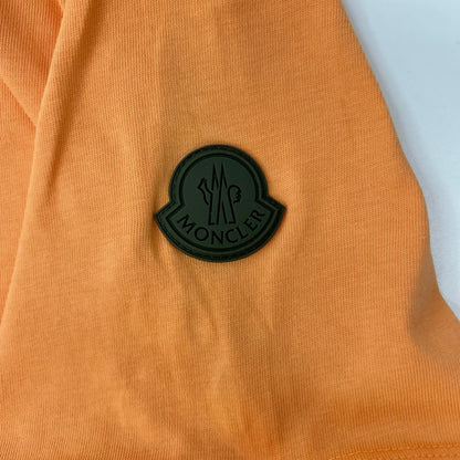 MONCLER 21 Orange Logo T-Shirt Size XL