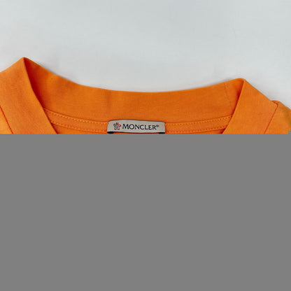MONCLER 21 Orange Logo T-Shirt Size XL