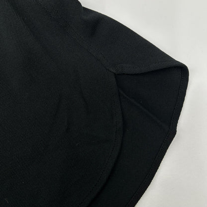 FILIPPO DE LAURENTIIS Cotton Front Shirt Black Size 52