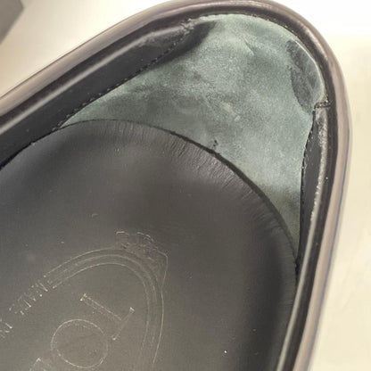 TOD'S Leather Penny Loafers Black Size 5 1/2