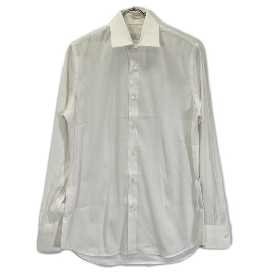 PRADA 22 Stretch Poplin Shirt White Size 38/15