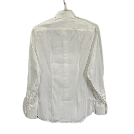 PRADA 22 Stretch Poplin Shirt White Size 38/15