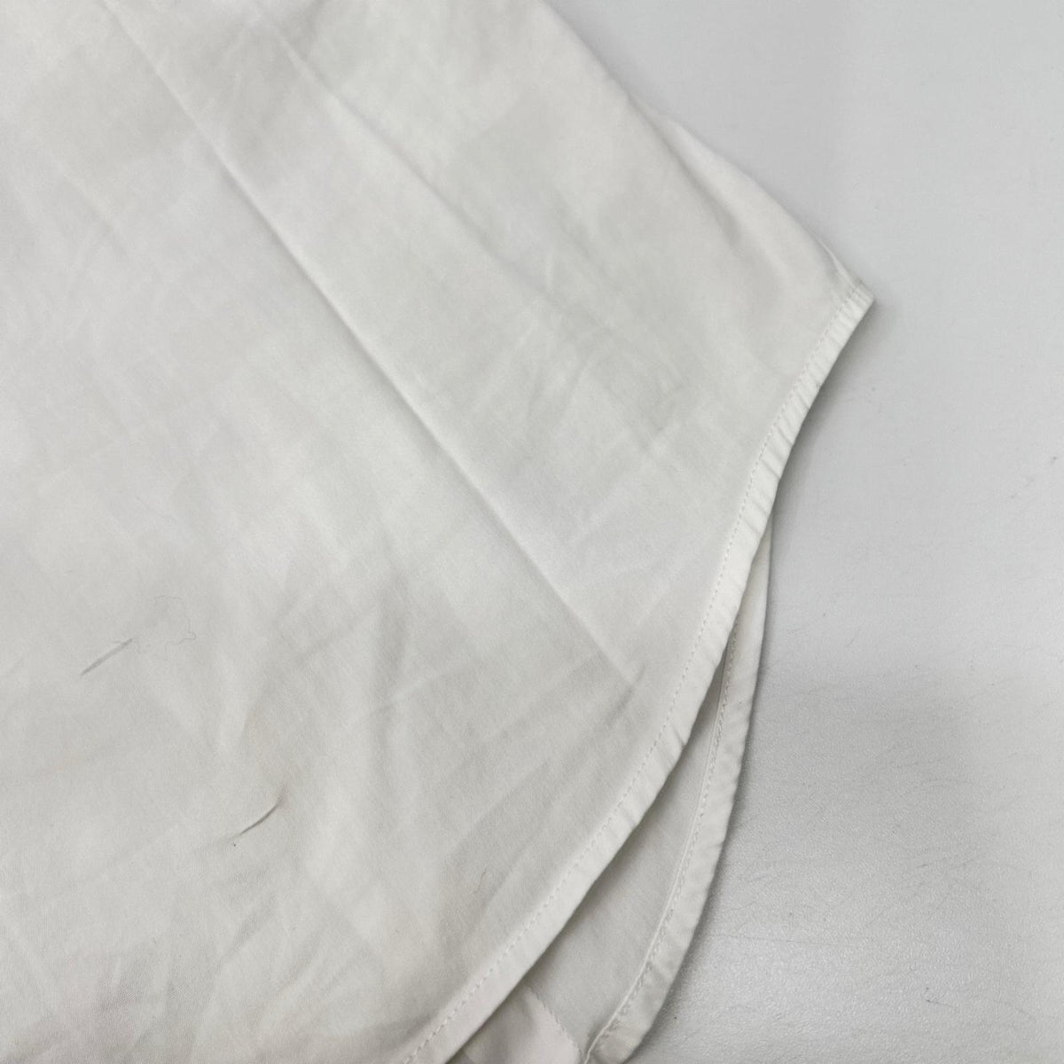 PRADA '18 Stretch Poplin Shirt White Size 38/15