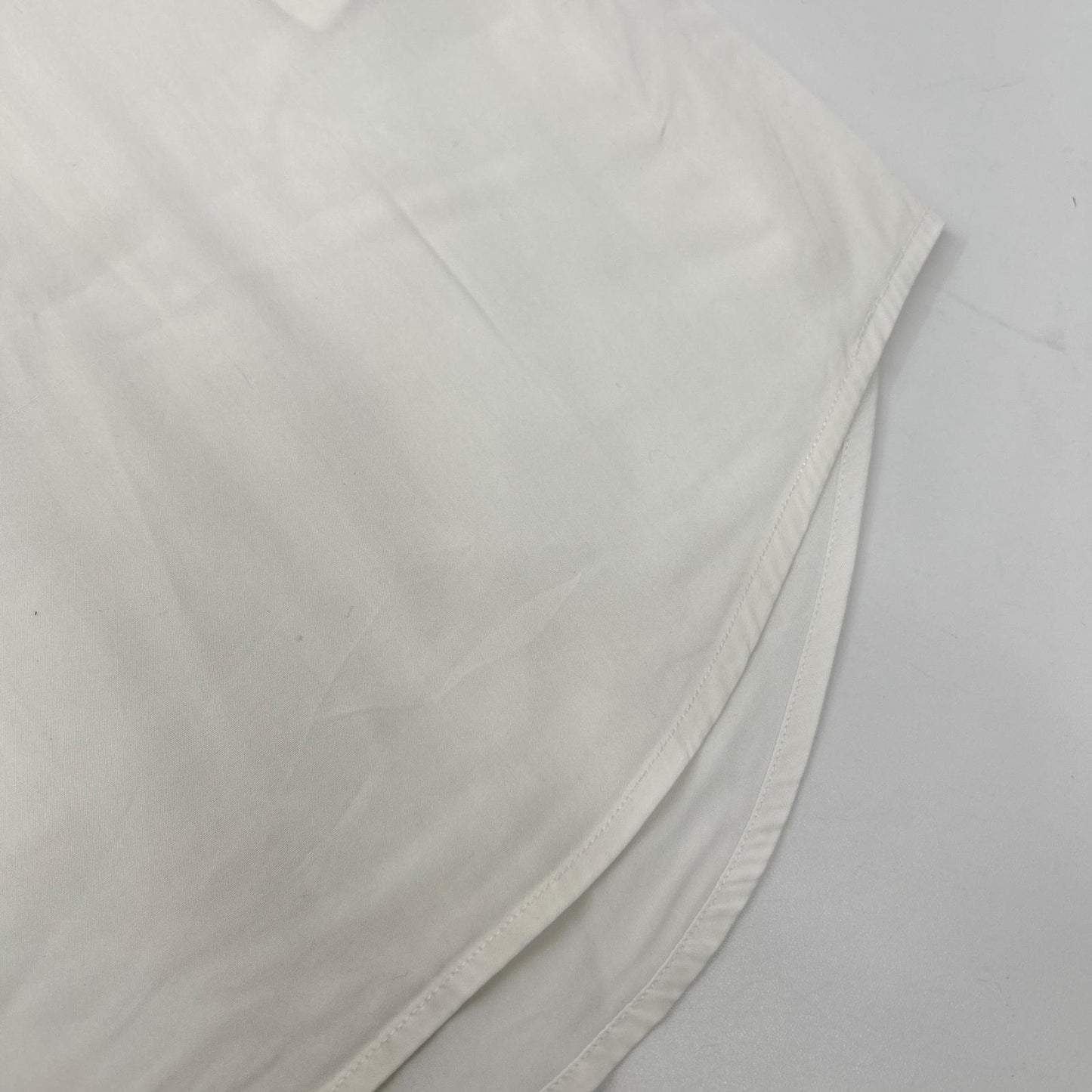 PRADA 2018 White Cotton Long Sleeve Shirt Size 38/15