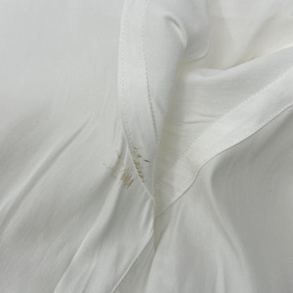 PRADA 2018 White Cotton Long Sleeve Shirt Size 38/15