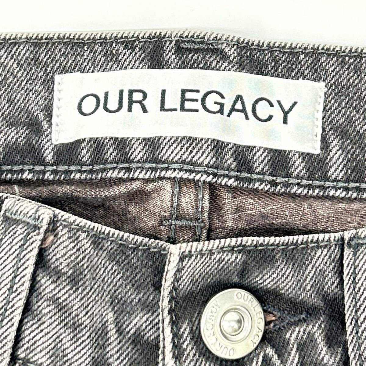 OurLegacy 25AW Third Cut Brown Denim Jeans Size 29