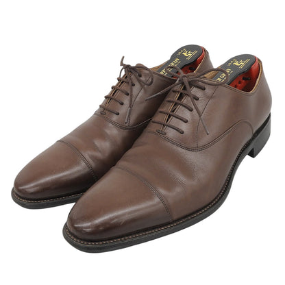 SCOTCH GRAIN ODESSA Calf Straight Sneakers Brown Size 24 1/2