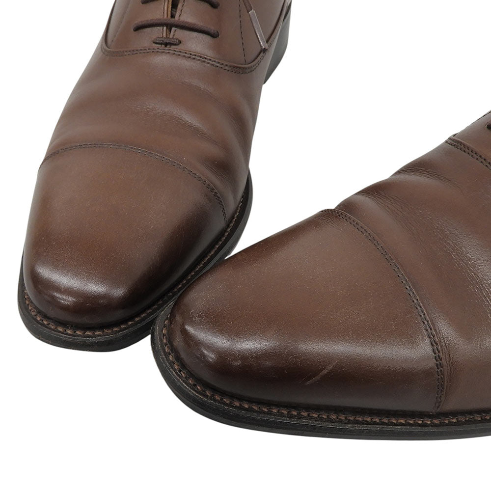 SCOTCH GRAIN ODESSA Calf Straight Sneakers Brown Size 24 1/2