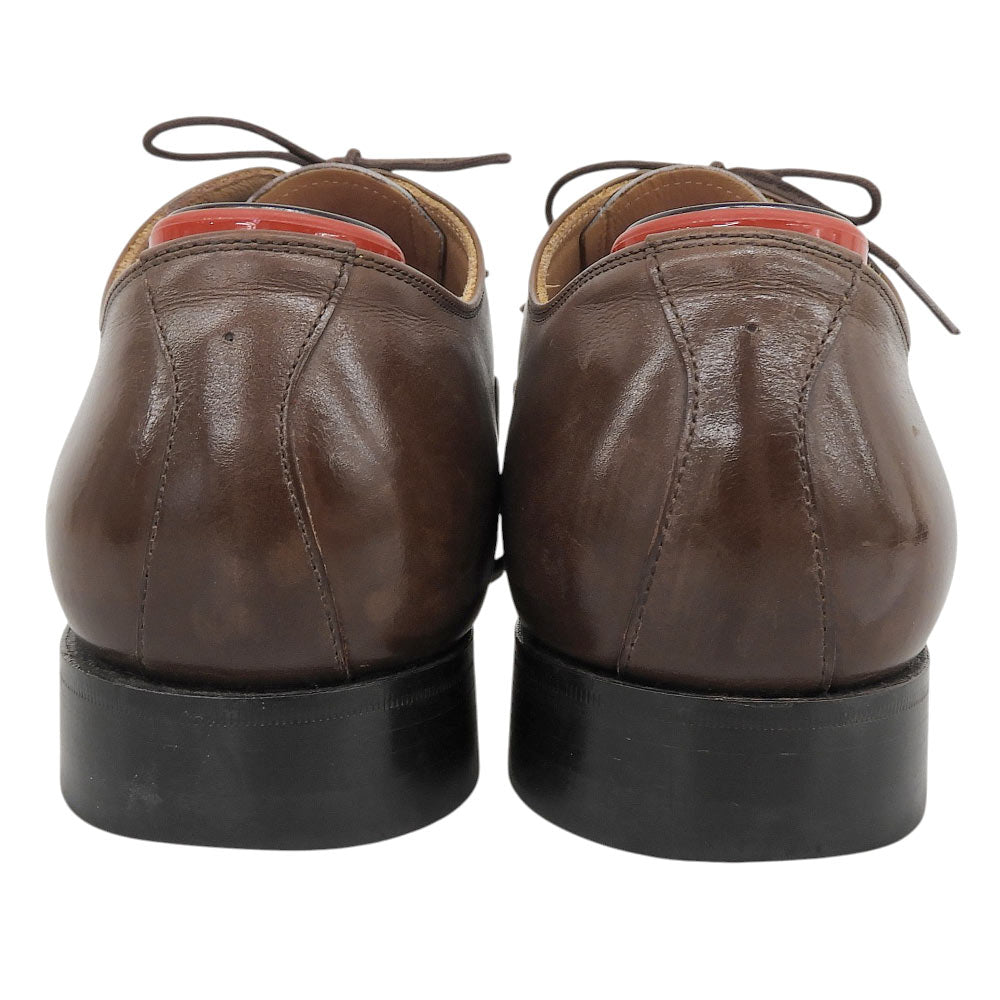 SCOTCH GRAIN ODESSA Calf Straight Sneakers Brown Size 24 1/2