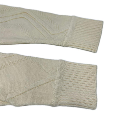 LAPERLA Ivory Wool Knit Sweater Size M