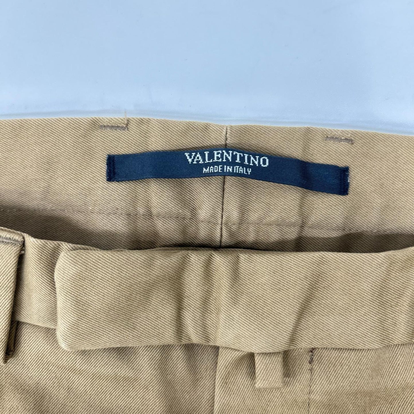 VALENTINO Beige Cotton Pants JV0RCG5525T Size 46