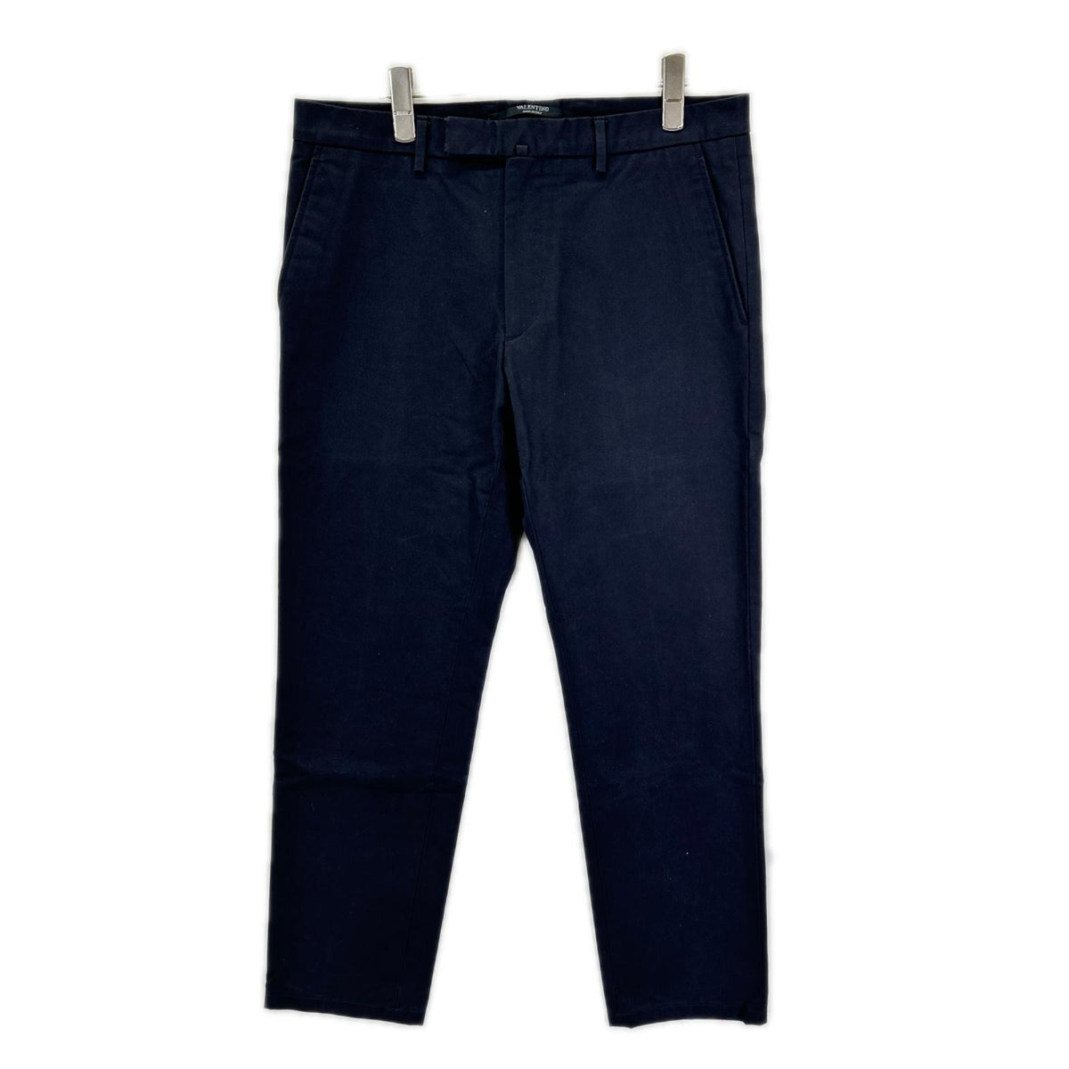 VALENTINO Navy Cotton Pants JV0RCG5525T Size 46