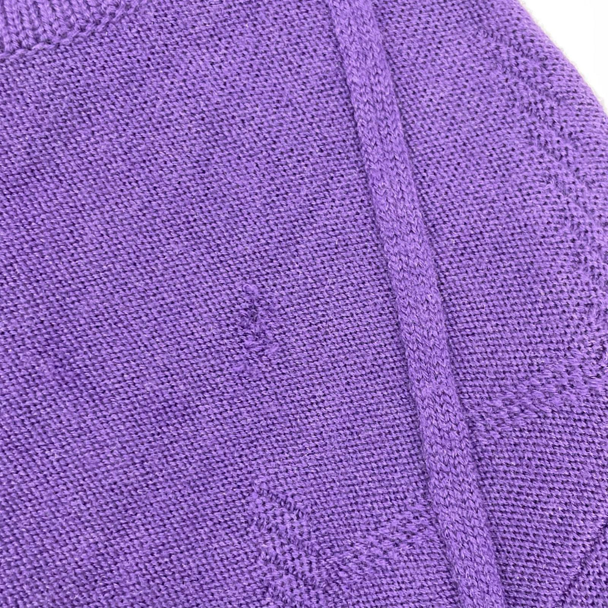 LAPERLA Purple Wool Knit Sweater Size M