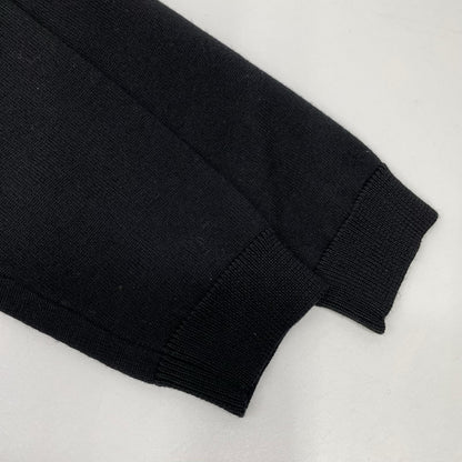 LAPERLA Black Wool Cardigan Size L