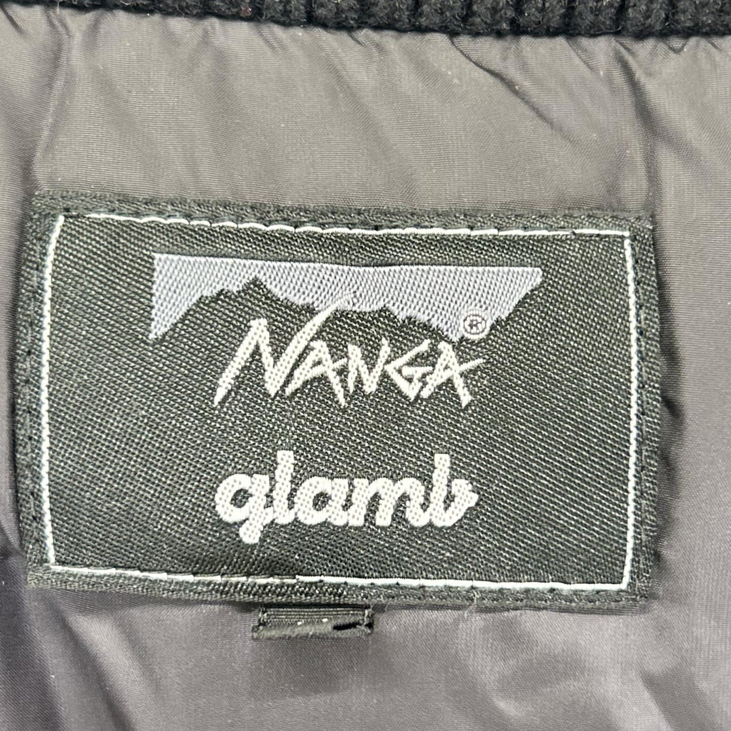 (g) x NANGA Black Celsius Down Jacket Size M